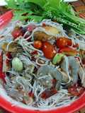 Thai Rice Noodle Salad (Tam Khanom Jeen, Tam Khao Pun)