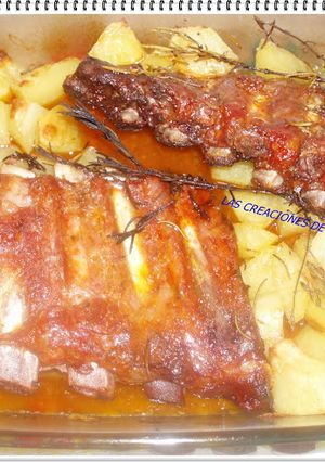 Foto principal de Costilla adobada al horno