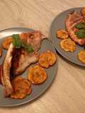 Tilapia con patacones