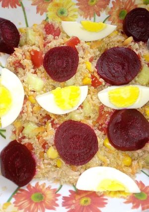 Une photo de 🥗 salade de quinoa healthy 🥗
