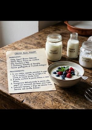 Foto di Crema allo yogurt