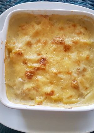 Une photo de Gratin cardons pommes de terre