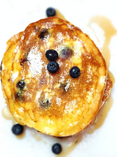 A picture of Blueberry Pancake.