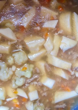 Foto resep Mun Tahu Daging (MPASI 12M+)