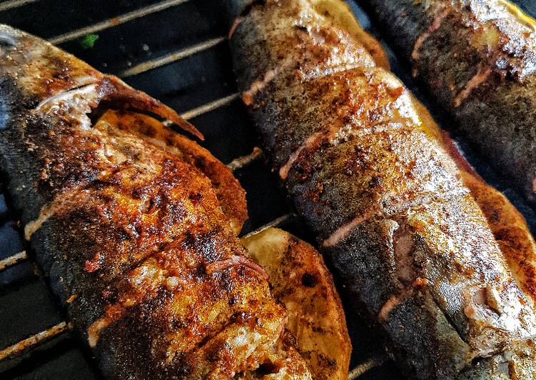 Step-by-Step Guide to Make Speedy Grilled mackerel #myvalentinesrecipecontest