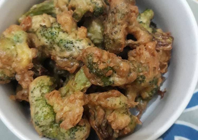 Brokoli simple chrispy