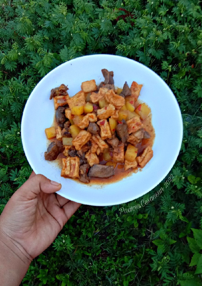 Foto resep Balada (Tahu, Kentang, Hati ayam)