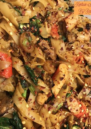 Foto resep Kwetiaw Seafood Goreng