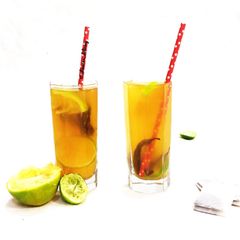 A picture of Green tea lemonade.