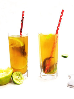 A picture of Green tea lemonade.