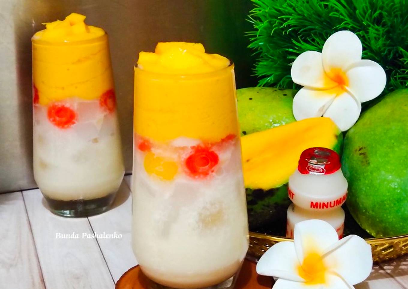 Resep Milky Mango Yakult Anti Gagal