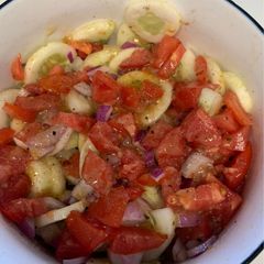 A picture of Cucumber Salad.