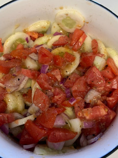 A picture of Cucumber Salad.