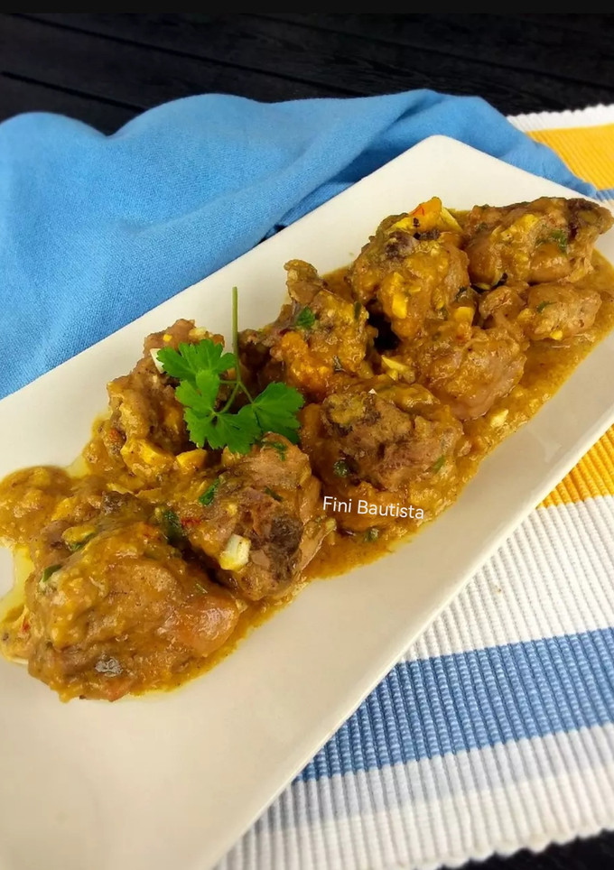 Una foto de Pollo en pepitoria