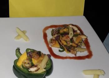 Popular Recipe Mango chicken pasta Practical Delicious