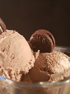Una foto de Helado de Oreo con y sin heladera eléctrica