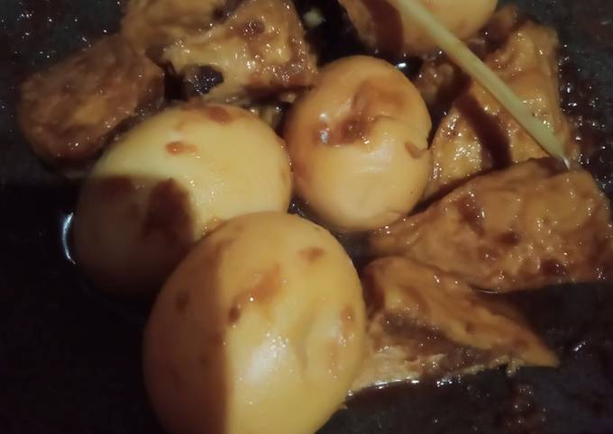 Semur telur tahu