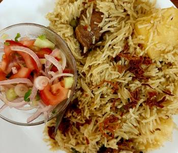 Ultimate, Prepare Muttonbeefchicken pulavrice cook with mutton stock Savory Delicious