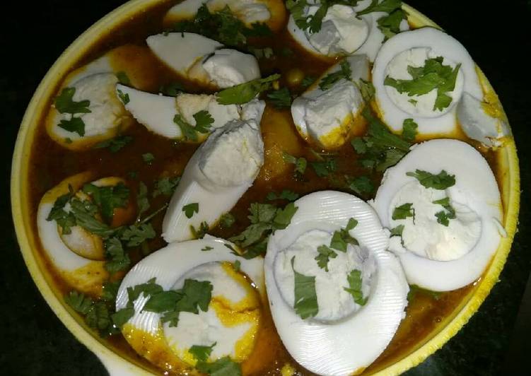 Easiest Way to Make Super Quick Homemade Egg curry