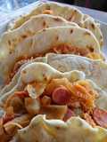 Taco ayam sosis simple
