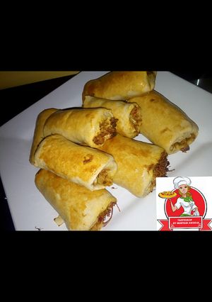 A picture of Chicken roll.