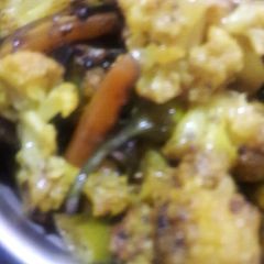 A picture of Cauliflower fry.