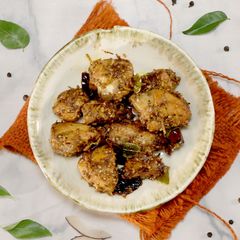 Low-Calorie Pallipalayam Chicken Fry A picture of Low-Calorie Pallipalayam Chicken Fry.