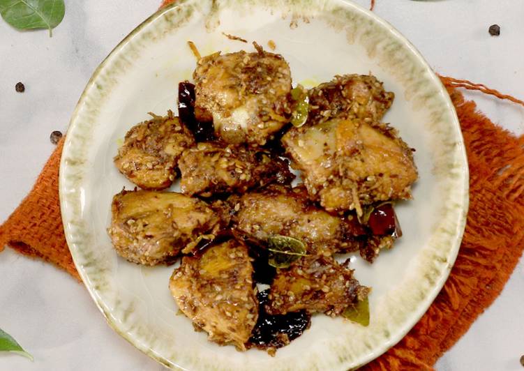 Recipe of Award-winning Low-Calorie  Pallipalayam Chicken Fry