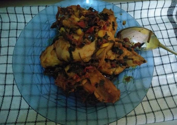 Ayam woku woku khas manado