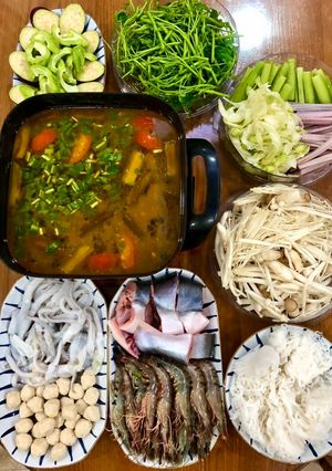 Hình của món Bếp nhà hương#8 (lẩu mắm-phiên bản 1).