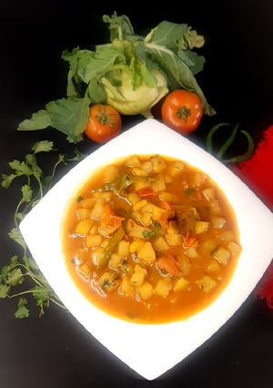 টক ঝাল মিষ্টি শালগম রেসিপির প্রধান ছবি