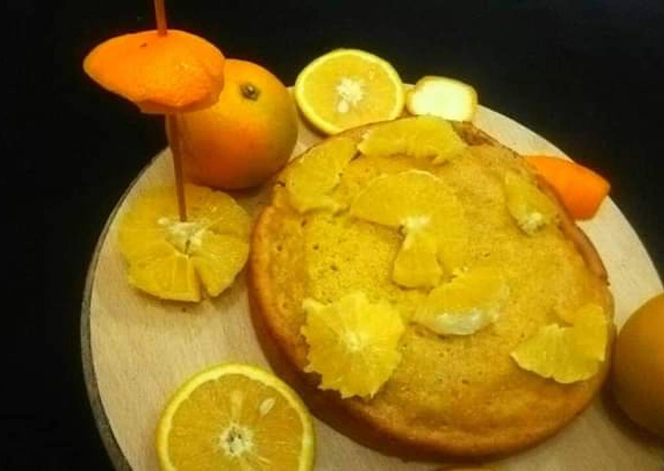 Sweet lime cake