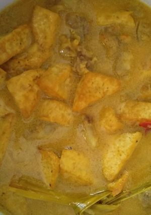 Foto resep Tahu kuah kuning (tetelan)