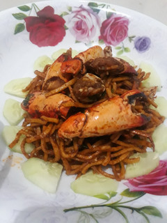 Foto resep Mie Aceh Kepiting Pedas