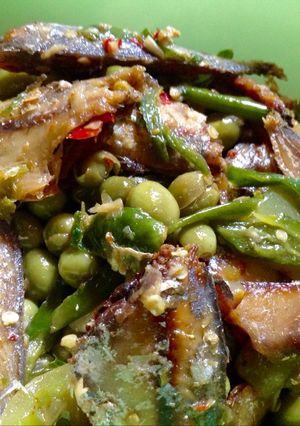 Foto resep Sambal ikan asin dan cepokak