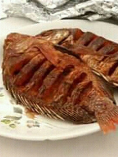 A picture of Marinated fried fish.
