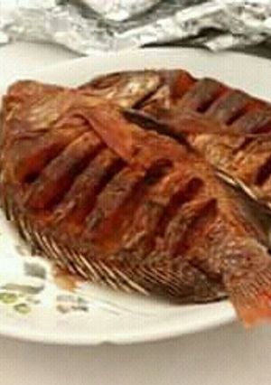 A picture of Marinated fried fish.