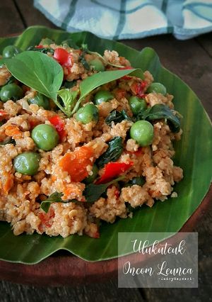Foto resep Ulukuteuk Oncom Leunca