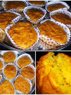 கேரட் ஆப்பிள் கப் கேக் (Carrot apple cupcake recipe in tamil) செய்முறை முக்கிய புகைப்படம்