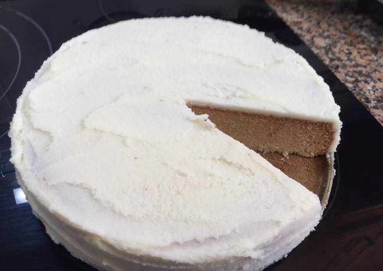 Simple Way to Make Homemade Vanilla cake