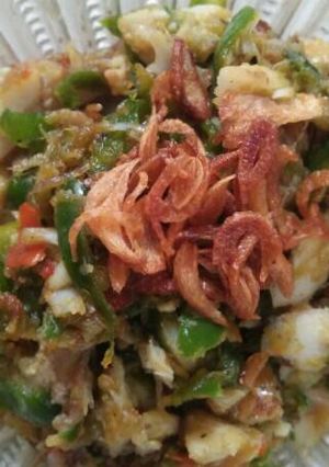 Foto resep Ikan parean cabai hijau