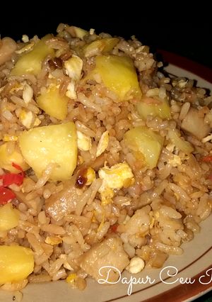 Foto resep Nasi Goreng Nanas Ala Ceu Iin
