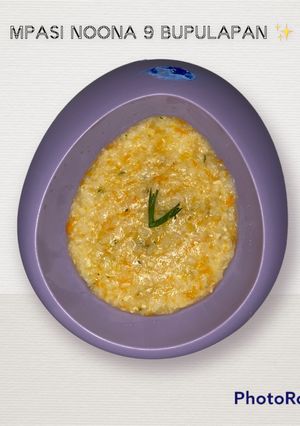 Foto resep MPASI BUBUR TIM : AYAM + WORTEL