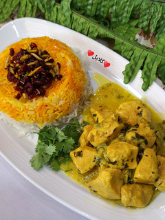 عکسی از دستور خوراک مرغ گشنیزی 😋