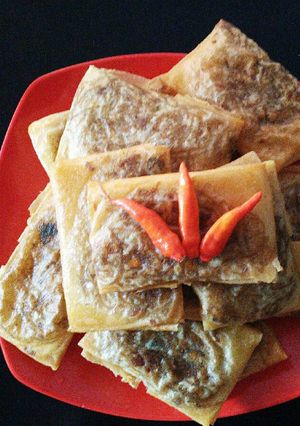 Foto resep Lumpia Bihun Tahu Kari Pedas