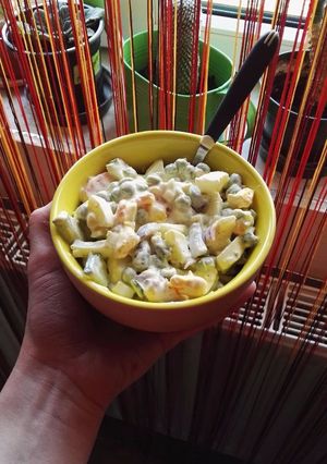 Ízletes saláta recept fotója
