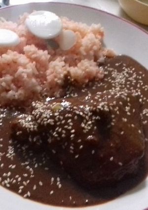 Una foto de Mole de boda ranchero para hacer en la ciudad. (Mole práctico)