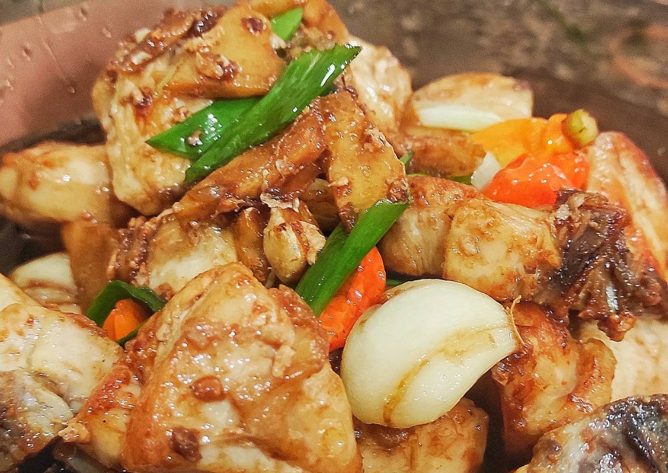 Tumis Dada Ayam Minyak Oriental