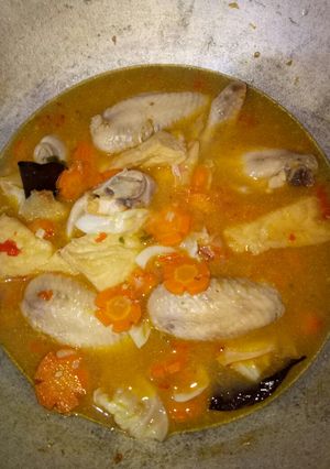 Foto resep Sop Sayap Ayam Pedas