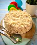 Indonesian Fermented Cassava Cheese Cake (Bolu Tape Keju)